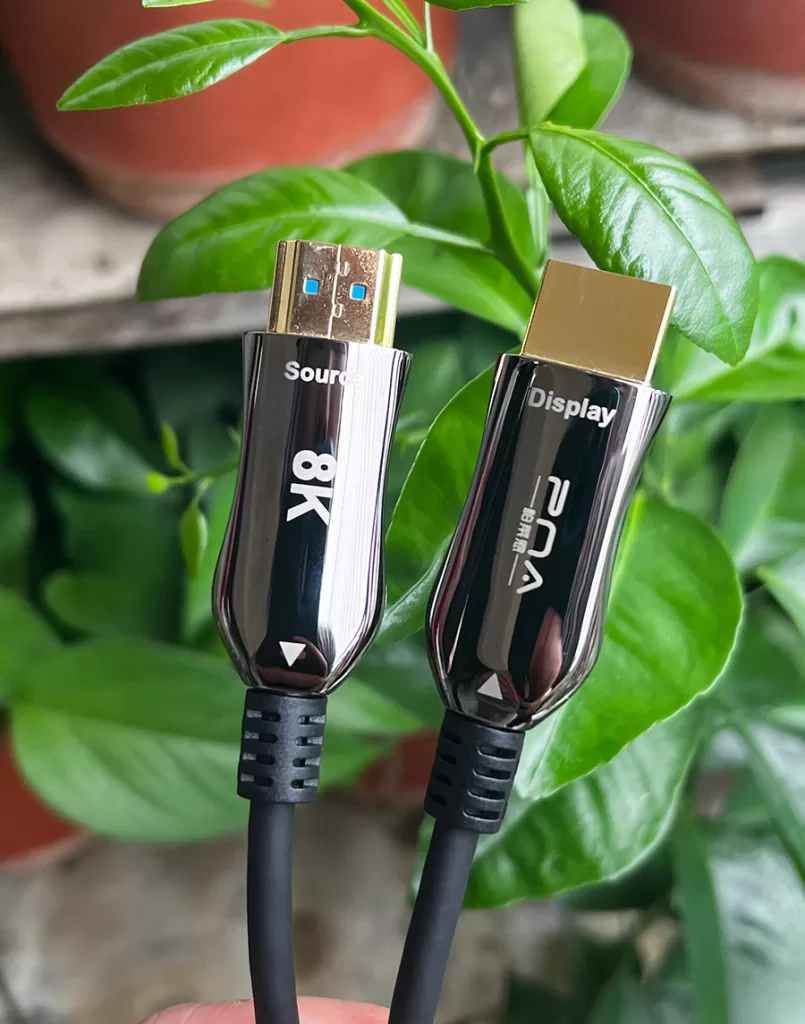 8K fiber hdmi cable