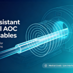 EMI Resistant Medical AOC Fiber Cables for MRI & CT Imaging